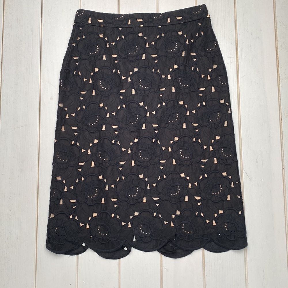 J.Crew Collection Austrian Lace Pencil Skirt - Picture 9 of 11